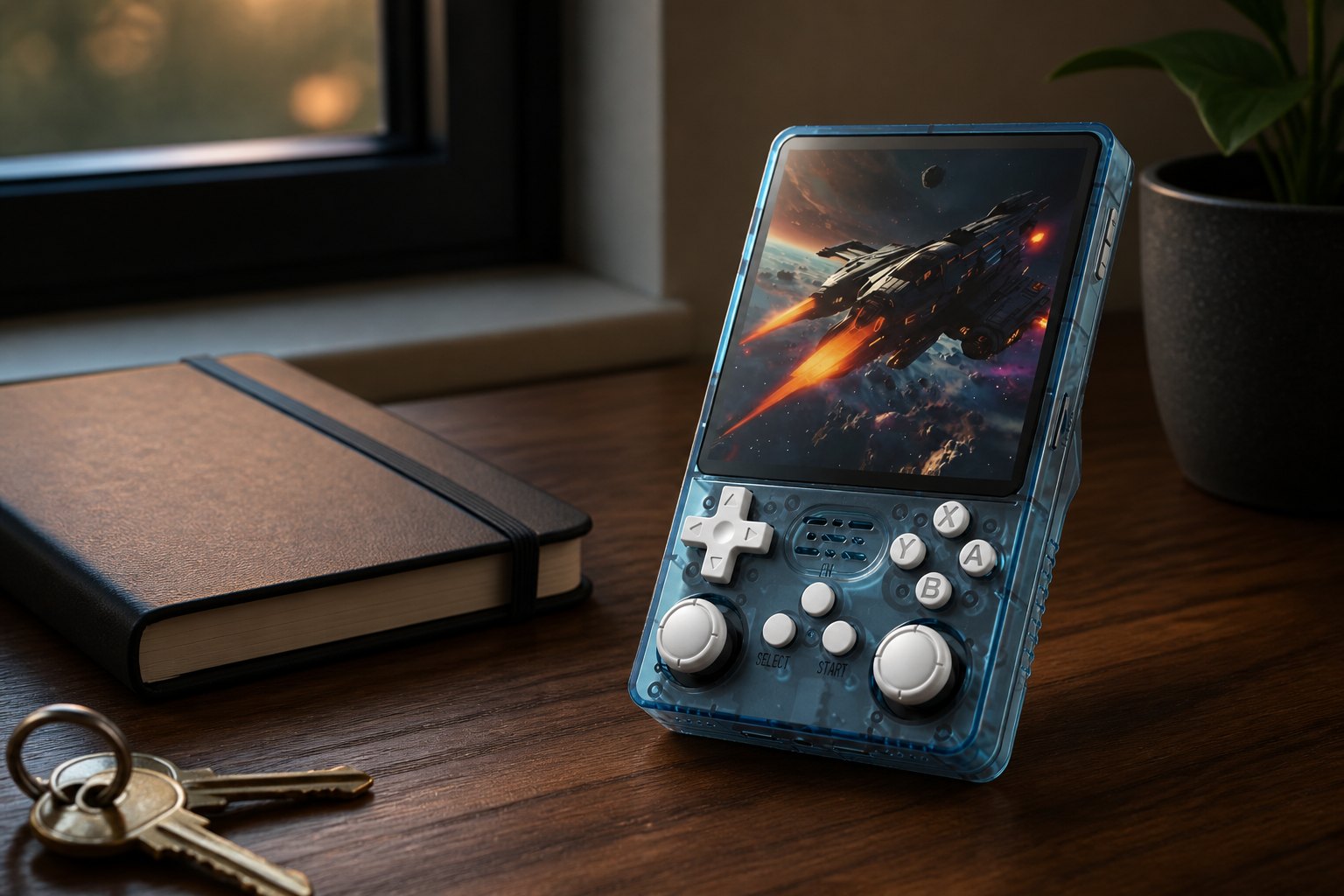 Clash Pocket on a desk