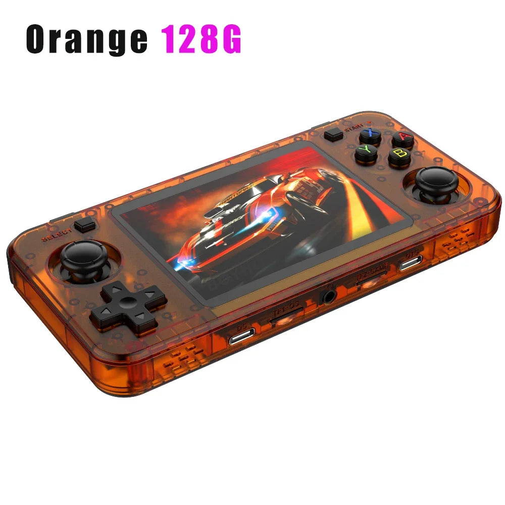 NEW BOYHOM R36H Retro Handheld Game Console 3.5" IPS RK3326 Linux 3000mAh 15,000 Games