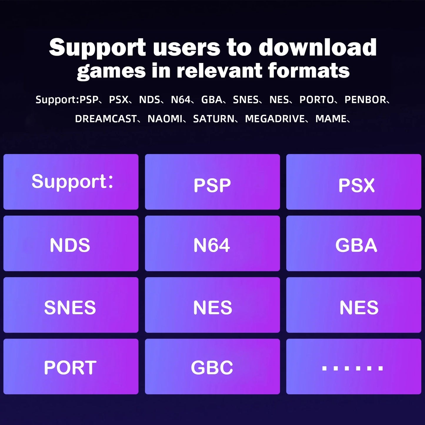 Ampown Mini Zero 28 Retro Handheld Game Console 2.8 Inch IPS Android WiFi