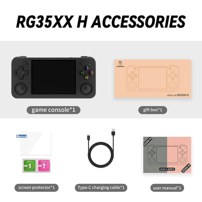ANBERNIC RG35XX H Retro Handheld Game Console Linux 64-bit 3300mAh 5,000 Games HD Out WiFi Bluetooth