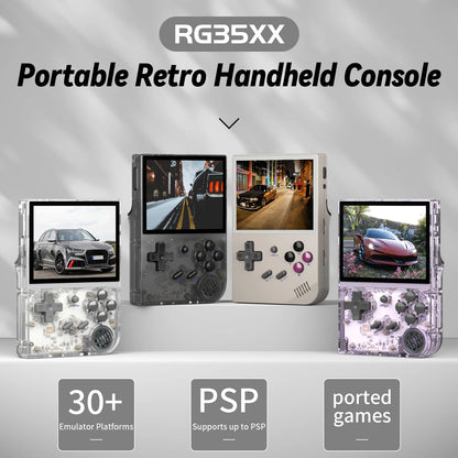 ANBERNIC RG35XX Updated 3.5" IPS Retro Handheld Game Console Linux H700 Quad-Core 1.5GHz