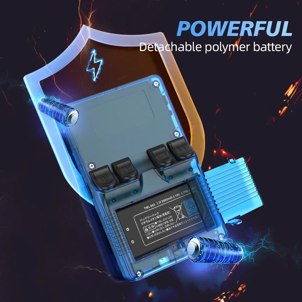 BOYHOM R36Plus Retro Handheld Game Console 4.0" IPS Linux WiFi 10+ Emulators