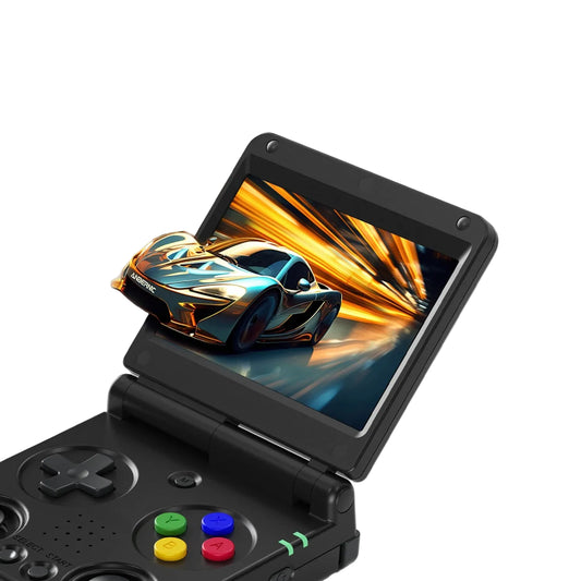 ANBERNIC RG34XXSP Flip Retro Handheld Game Console 3.4" IPS Linux 64-bit 256GB 5G WiFi