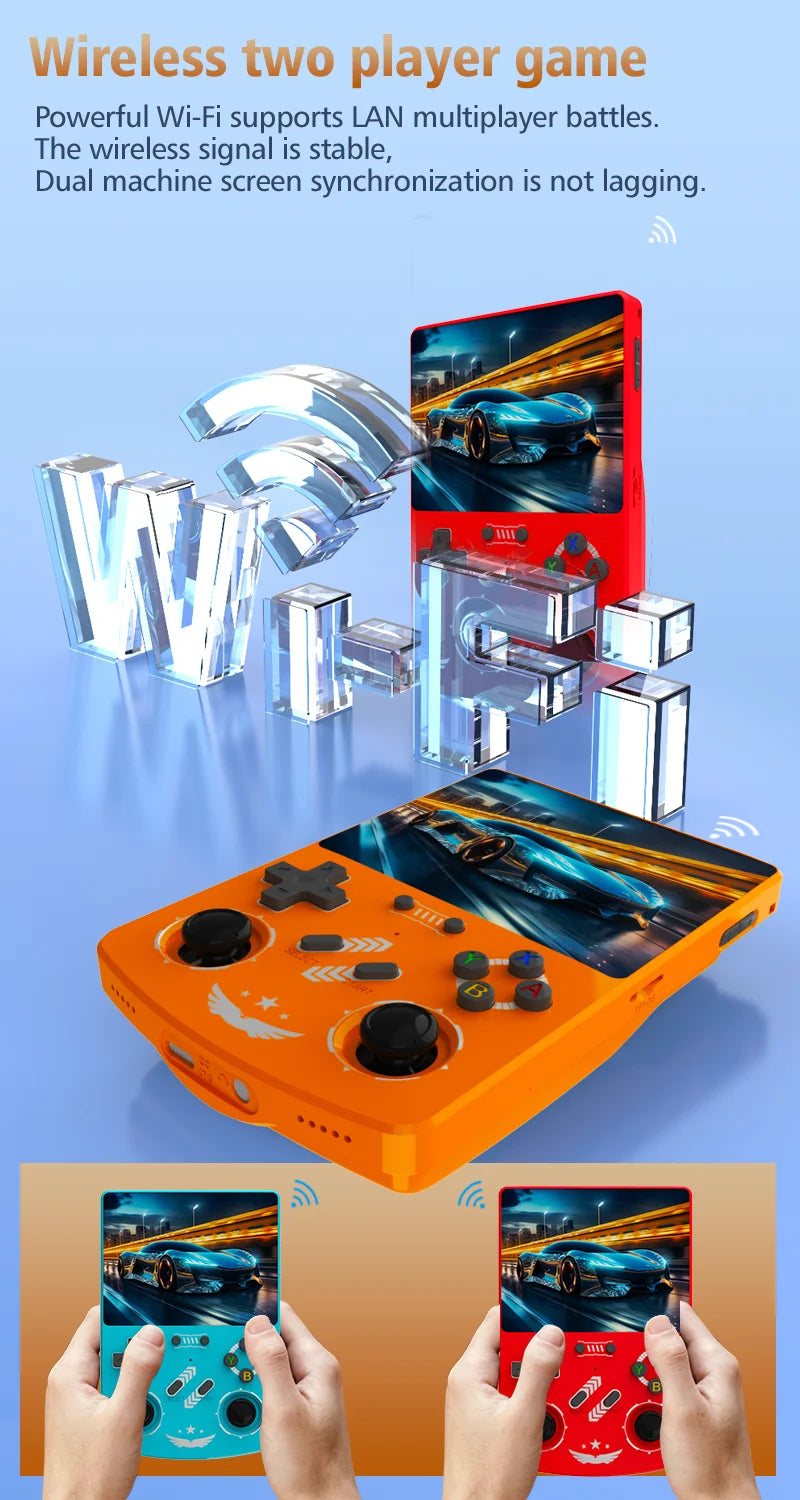 BOYHOM R40XX Retro Handheld Game Console 4.2" IPS Linux 4000mAh Portable