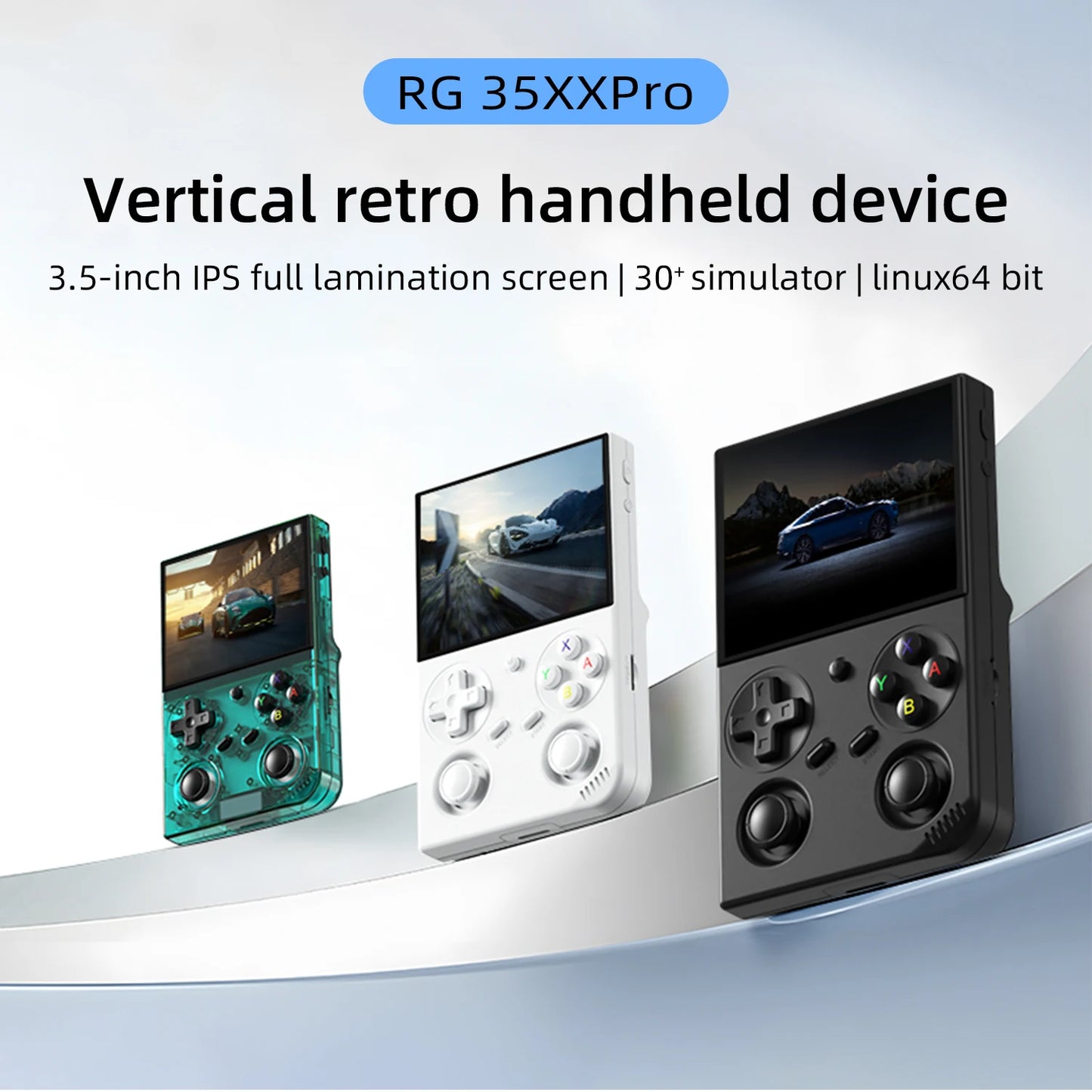 Anbernic RG 35XXPRO Retro Handheld Game Console 3.5" IPS Linux 64GB 5G WiFi 5,000 Games