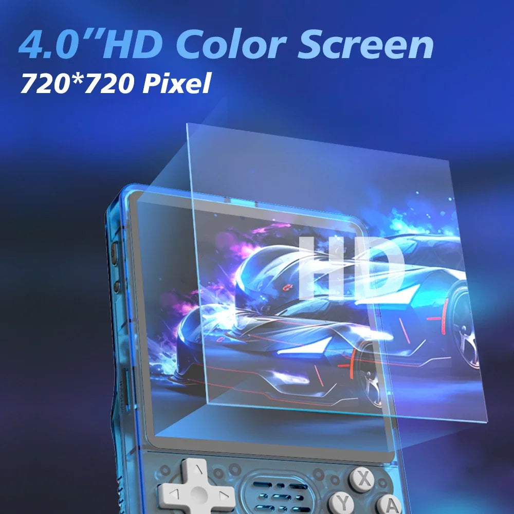 BOYHOM R36Plus Retro Handheld Game Console 4.0" IPS Linux WiFi 10+ Emulators