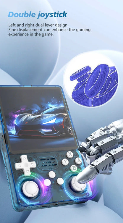 BOYHOM R36Plus Retro Handheld Game Console 4.0" IPS Linux WiFi 10+ Emulators