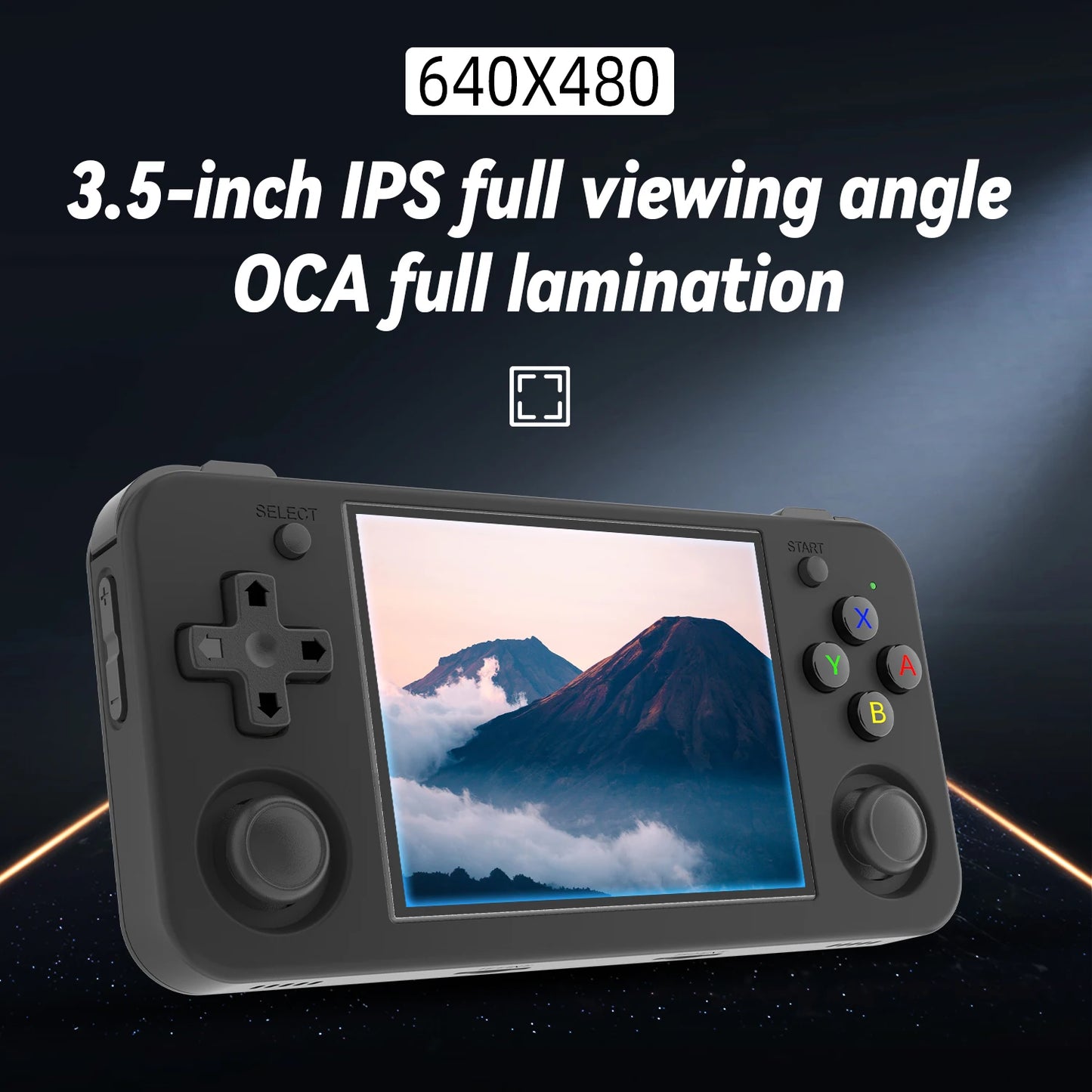 ANBERNIC RG35XX H Retro Handheld Game Console Linux 64-bit 3300mAh 5,000 Games HD Out WiFi Bluetooth