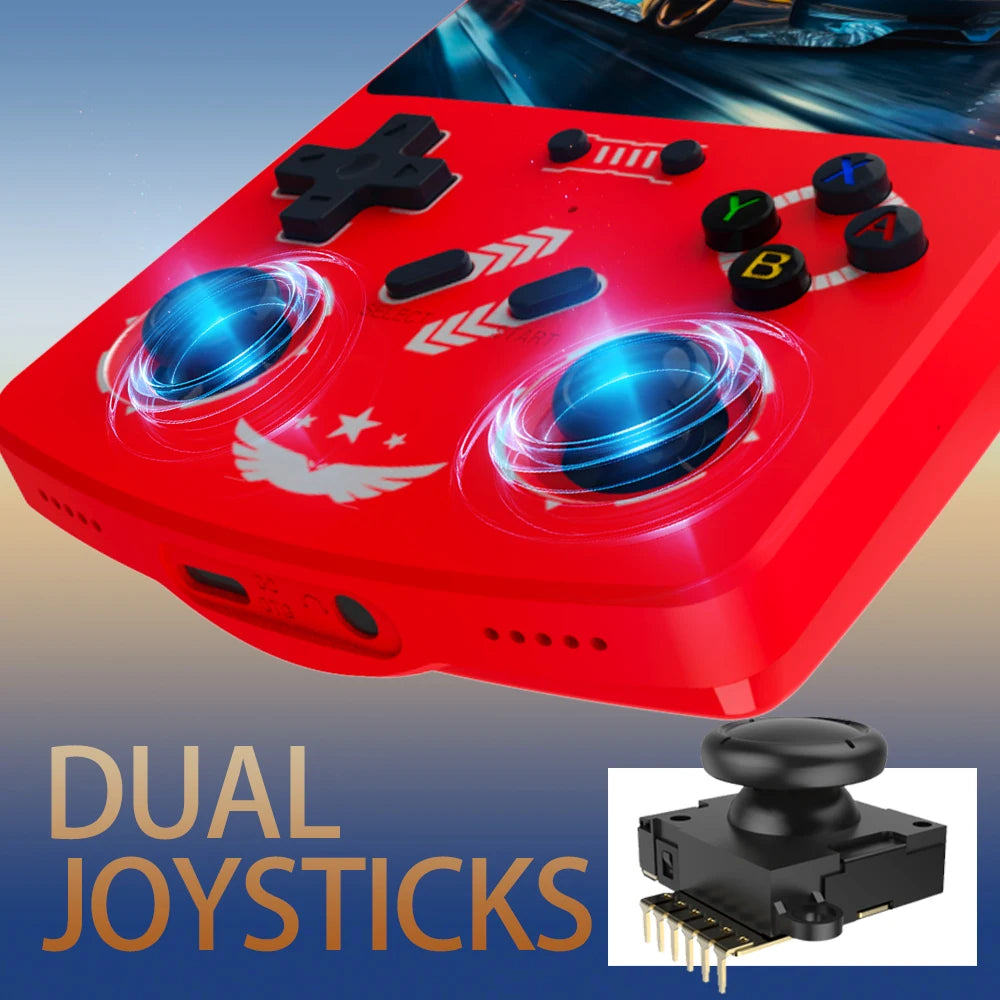 BOYHOM R40XX 4.2-Inch Retro Handheld Game Console Linux 4000mAh Portable Pocket Gaming