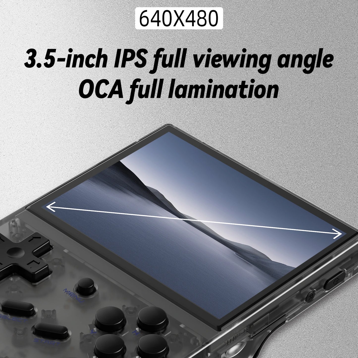 ANBERNIC RG35XX Updated 3.5" IPS Retro Handheld Game Console Linux H700 Quad-Core 1.5GHz