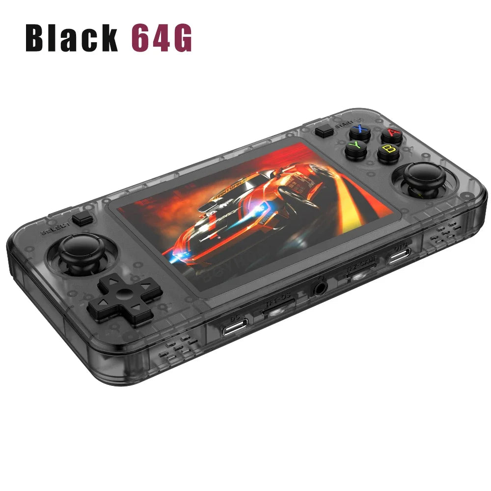 NEW BOYHOM R36H Retro Handheld Game Console 3.5" IPS RK3326 Linux 3000mAh 15,000 Games
